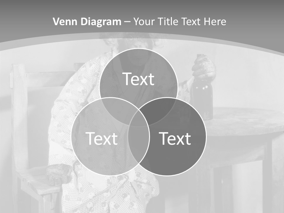 Monkey At The Table PowerPoint Template