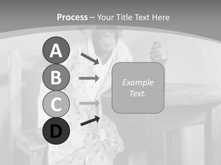 Monkey At The Table PowerPoint Template