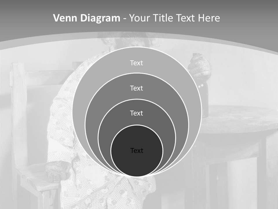 Monkey At The Table PowerPoint Template