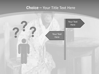 Monkey At The Table PowerPoint Template