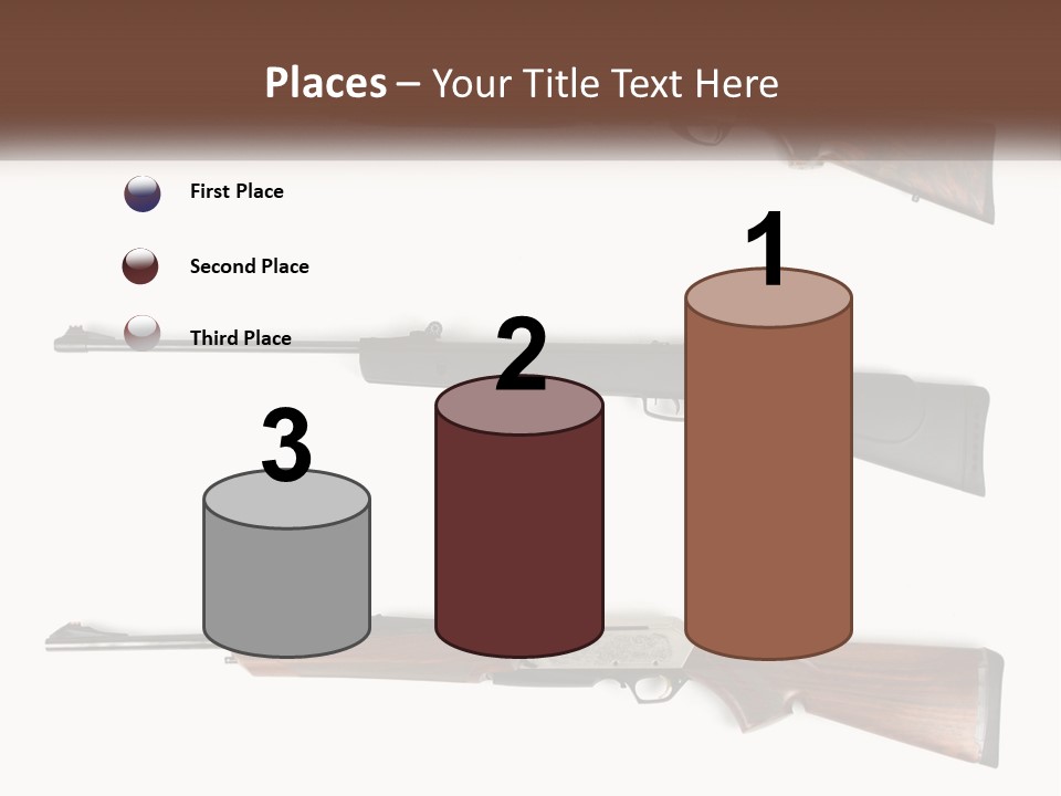 Rifle Weapon PowerPoint Template