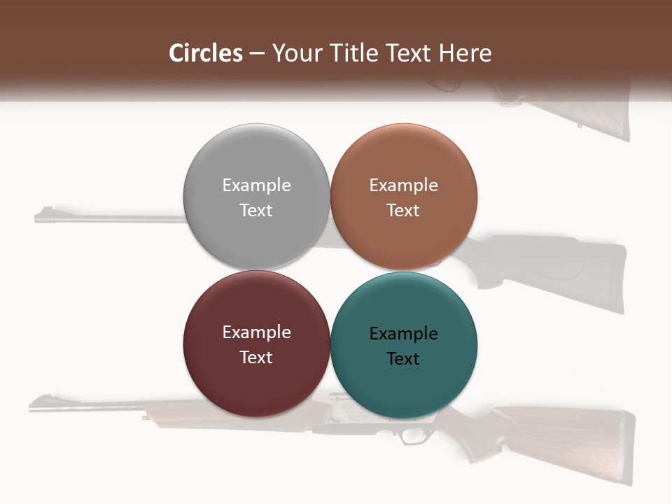 Rifle Weapon PowerPoint Template