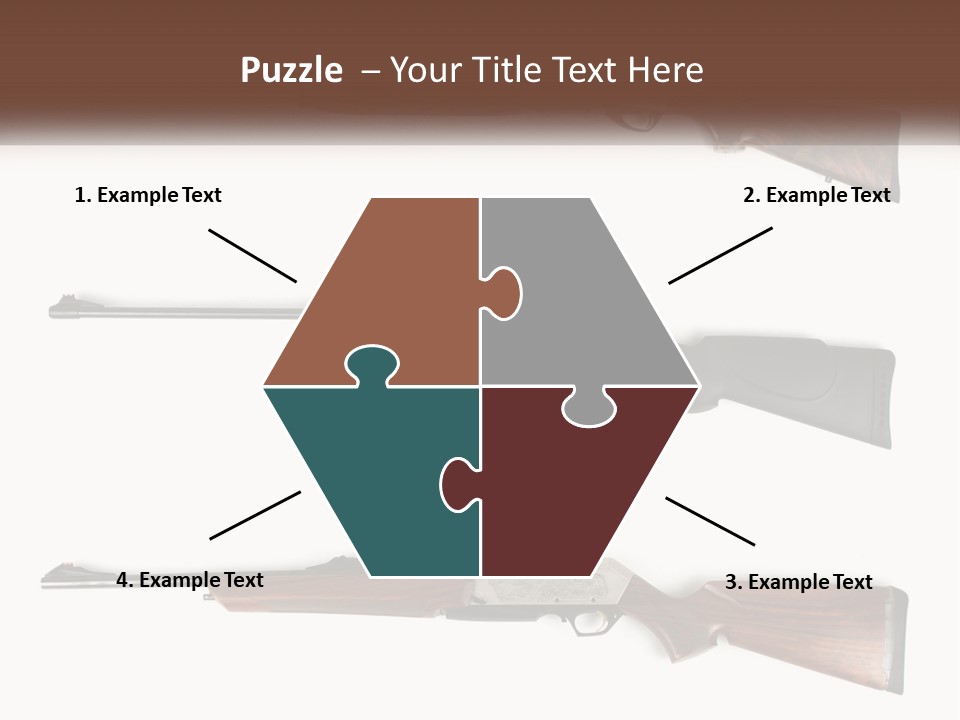 Rifle Weapon PowerPoint Template