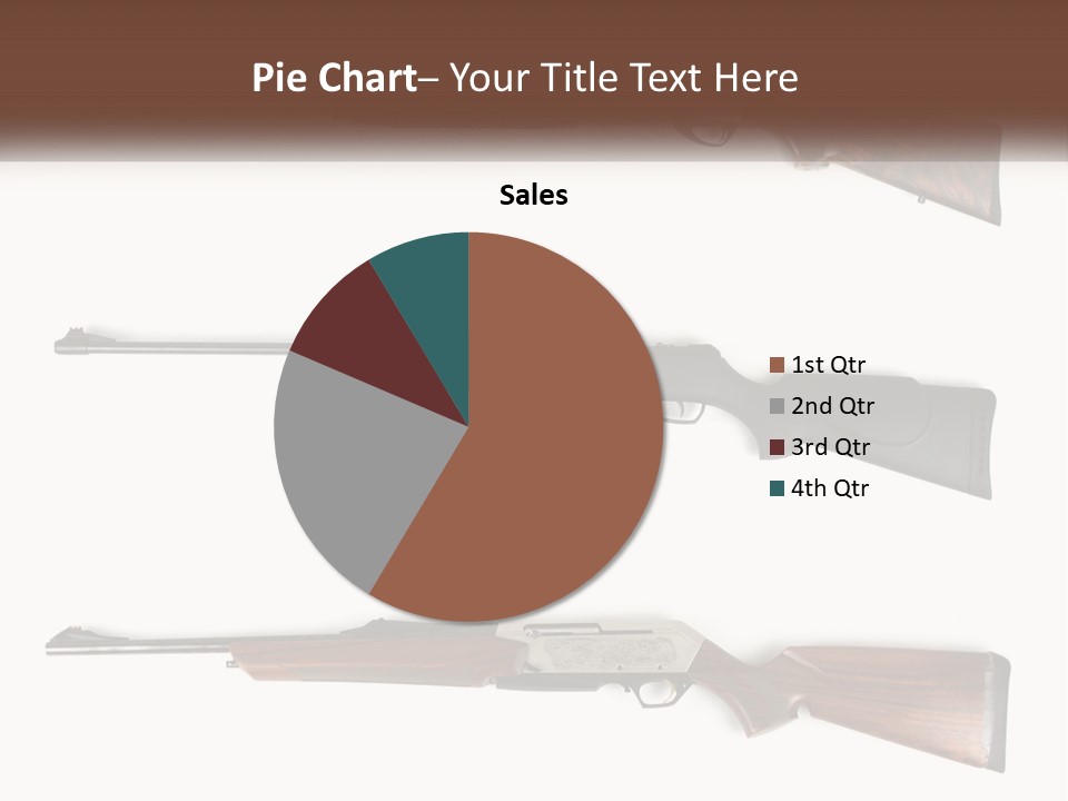 Rifle Weapon PowerPoint Template