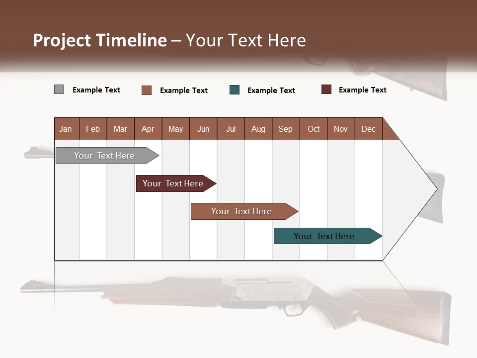 Rifle Weapon PowerPoint Template