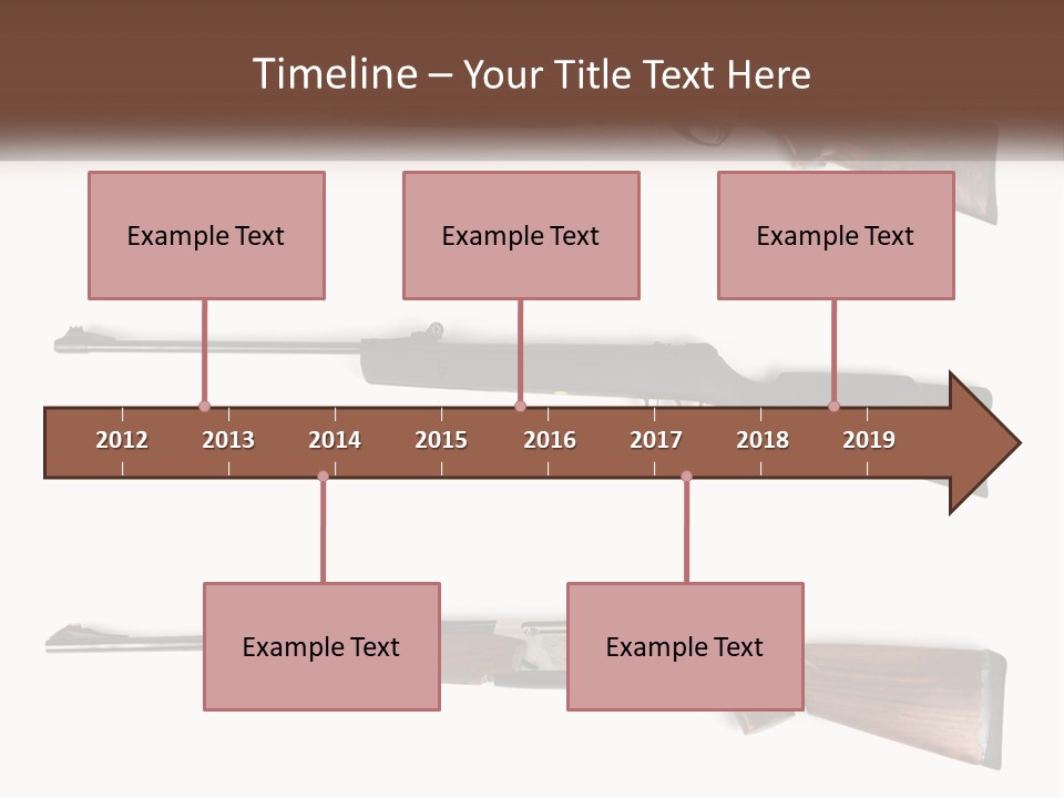 Rifle Weapon PowerPoint Template