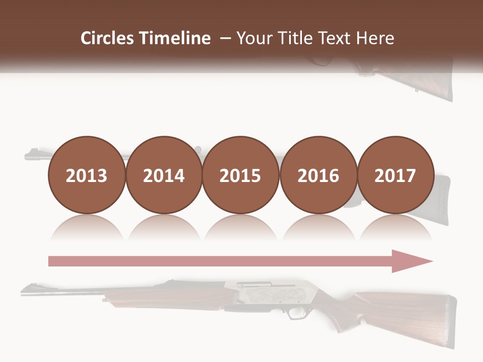 Rifle Weapon PowerPoint Template