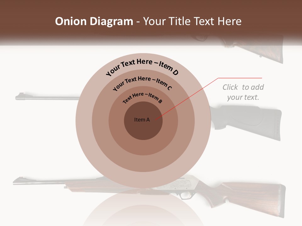 Rifle Weapon PowerPoint Template
