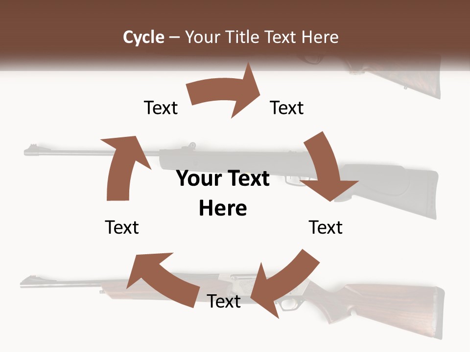 Rifle Weapon PowerPoint Template