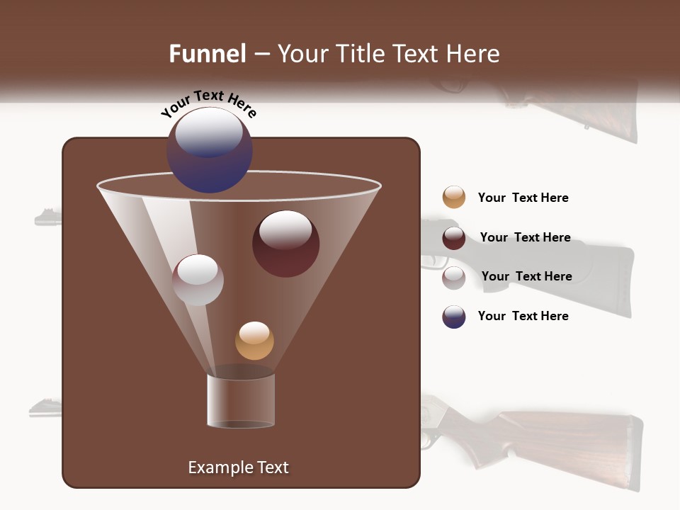 Rifle Weapon PowerPoint Template