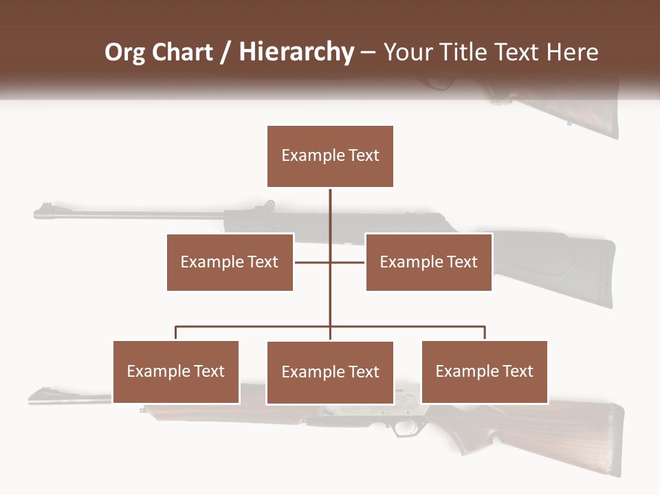 Rifle Weapon PowerPoint Template