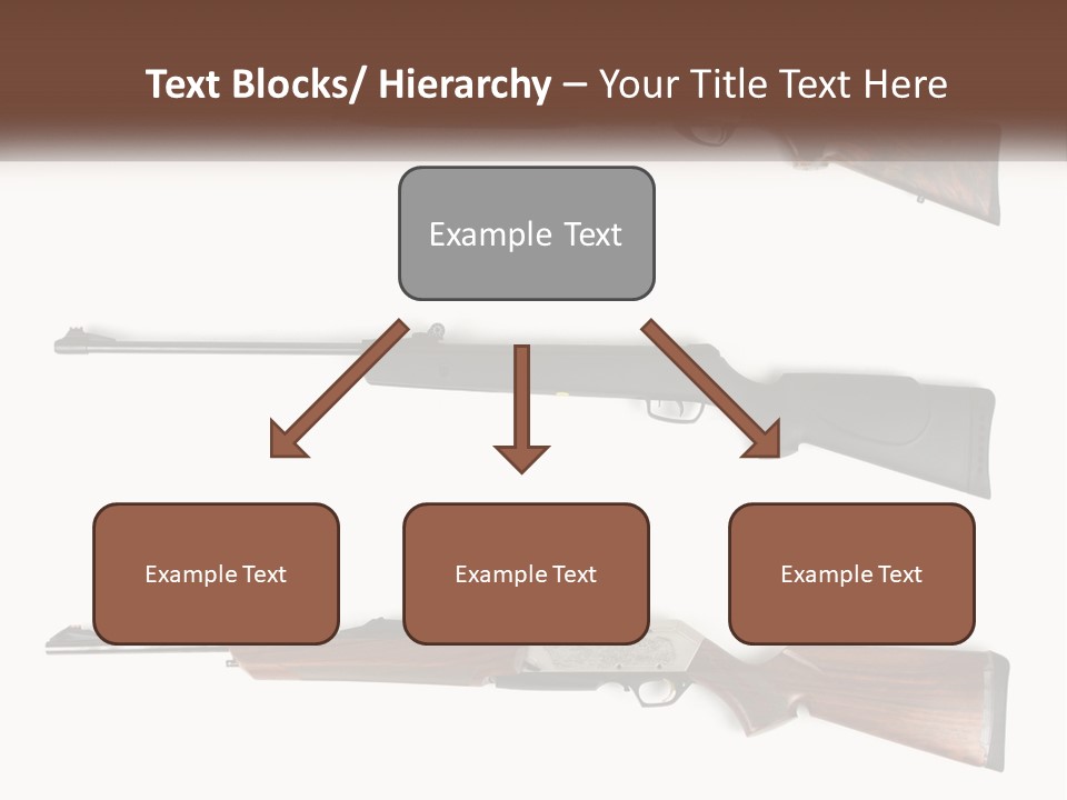 Rifle Weapon PowerPoint Template