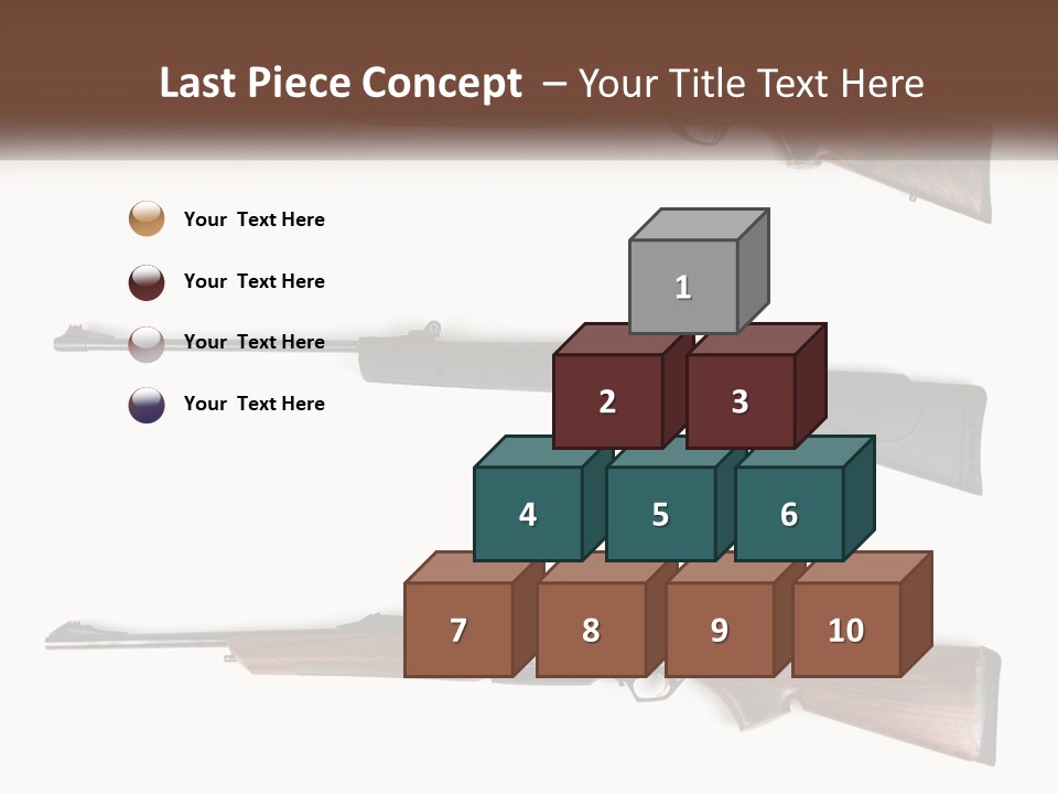 Rifle Weapon PowerPoint Template