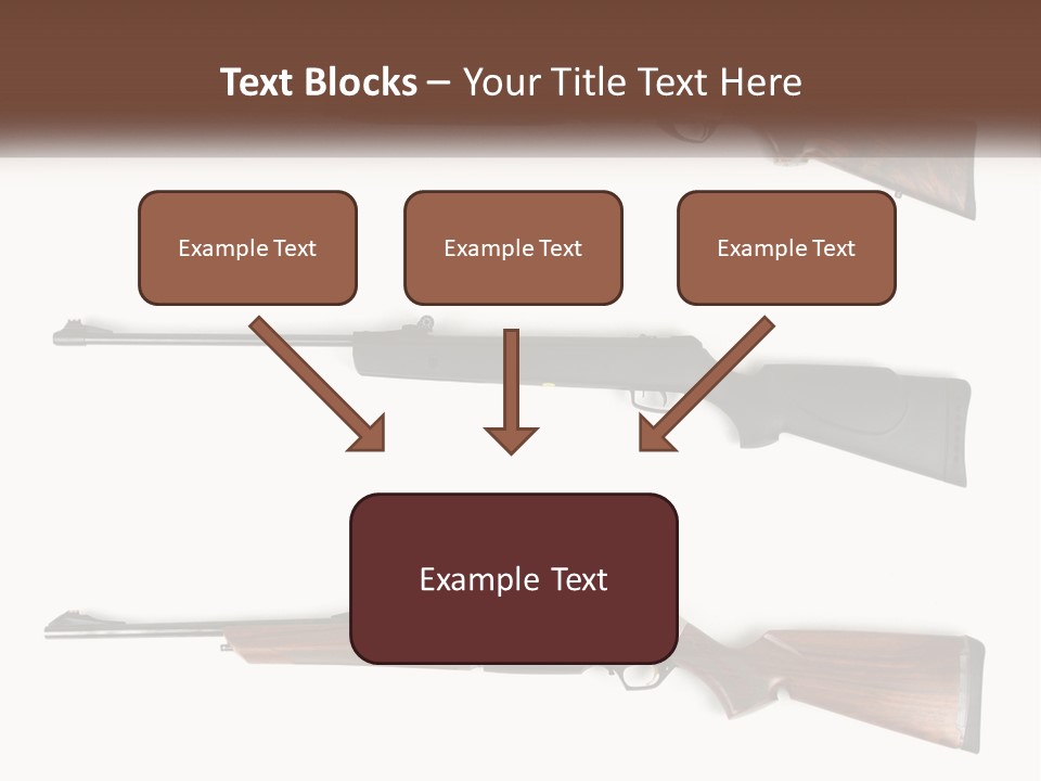 Rifle Weapon PowerPoint Template
