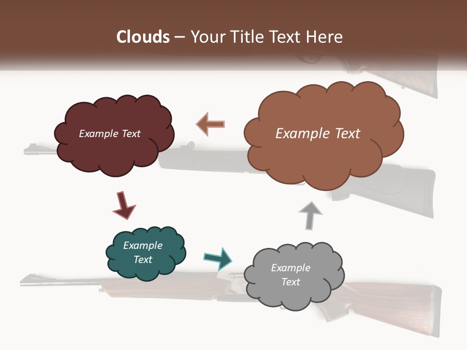 Rifle Weapon PowerPoint Template