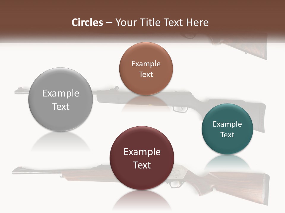 Rifle Weapon PowerPoint Template