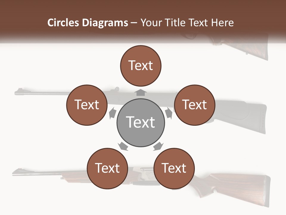 Rifle Weapon PowerPoint Template