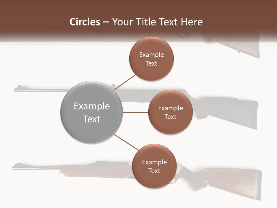 Rifle Weapon PowerPoint Template
