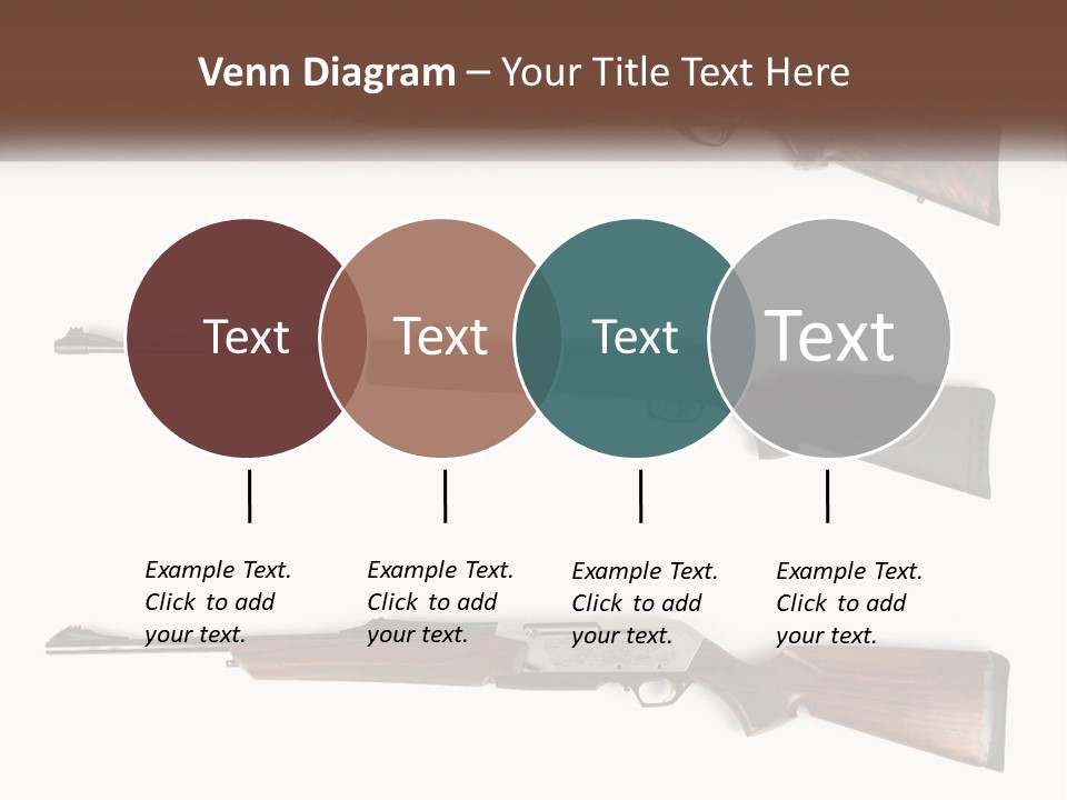 Rifle Weapon PowerPoint Template
