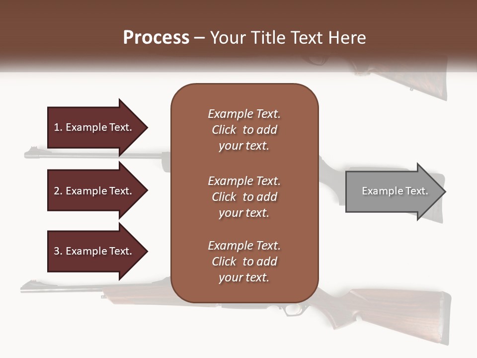 Rifle Weapon PowerPoint Template