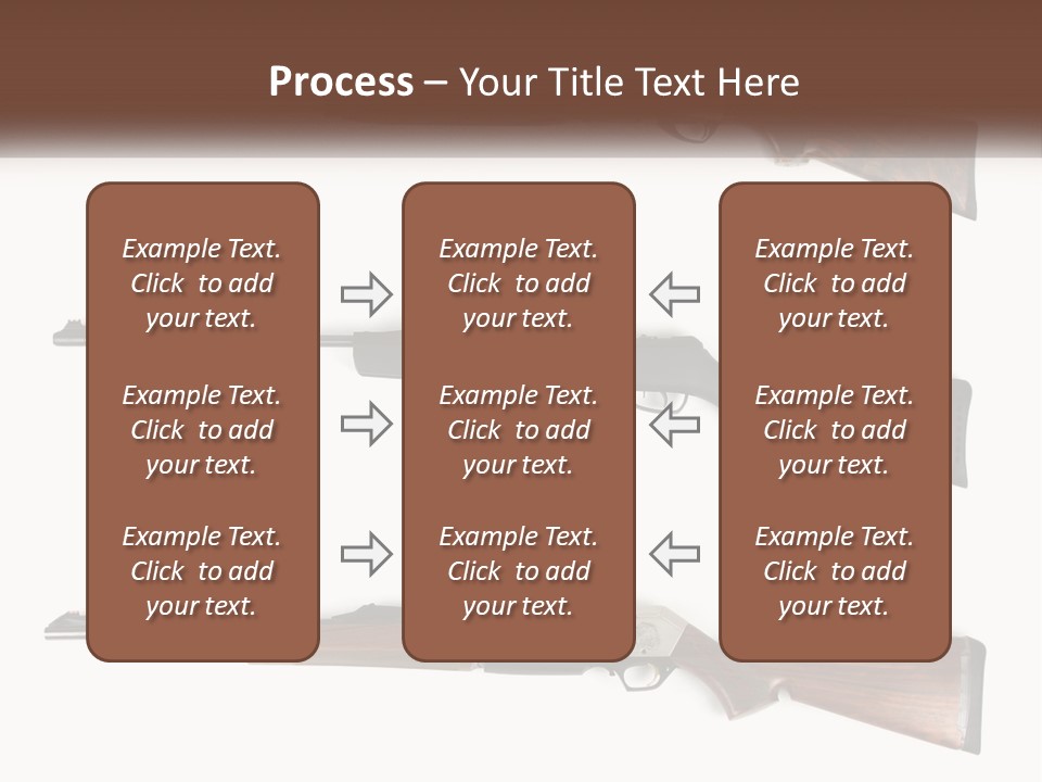 Rifle Weapon PowerPoint Template