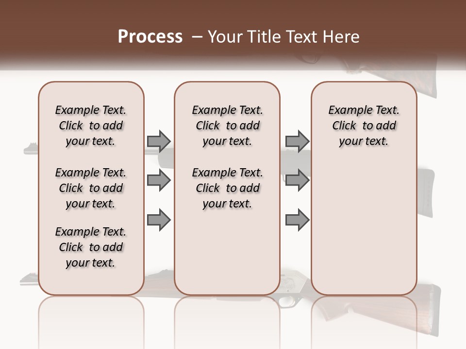 Rifle Weapon PowerPoint Template