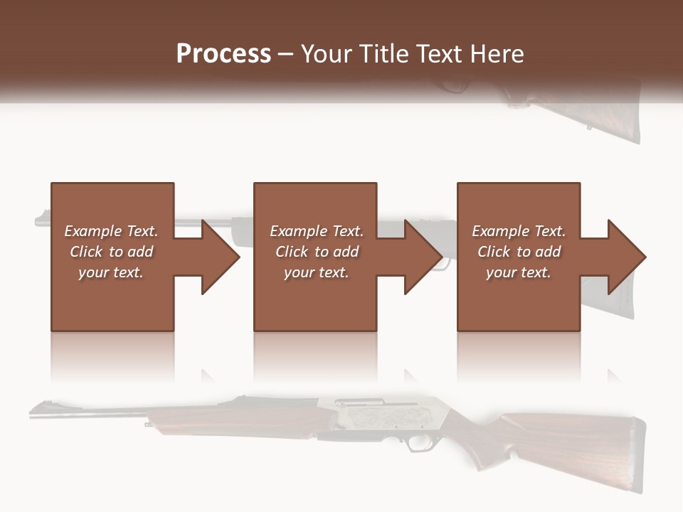 Rifle Weapon PowerPoint Template