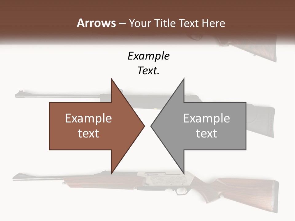 Rifle Weapon PowerPoint Template