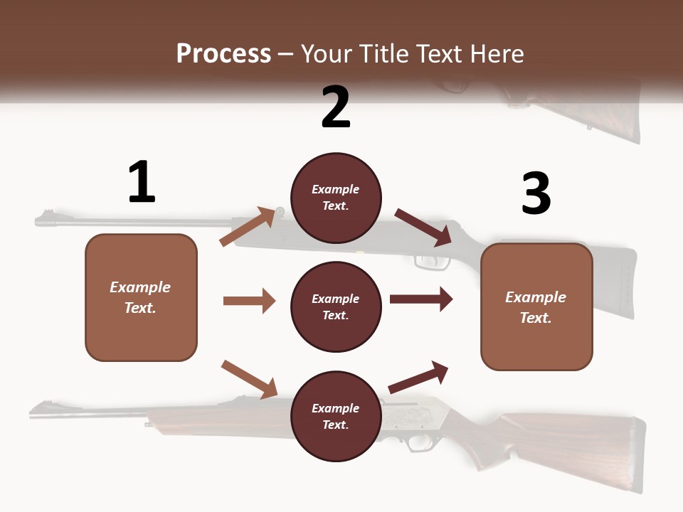 Rifle Weapon PowerPoint Template
