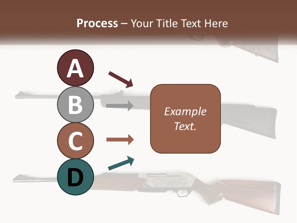 Rifle Weapon PowerPoint Template