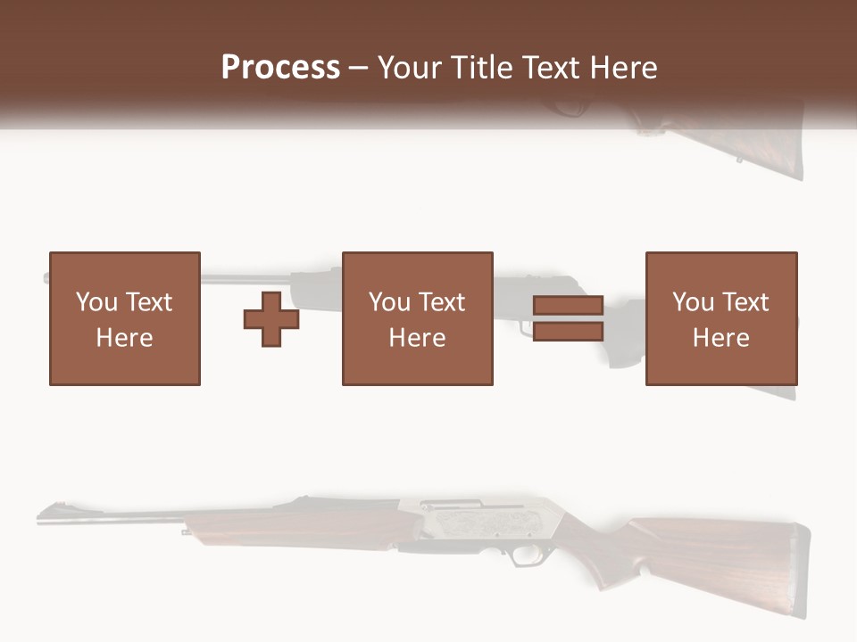 Rifle Weapon PowerPoint Template