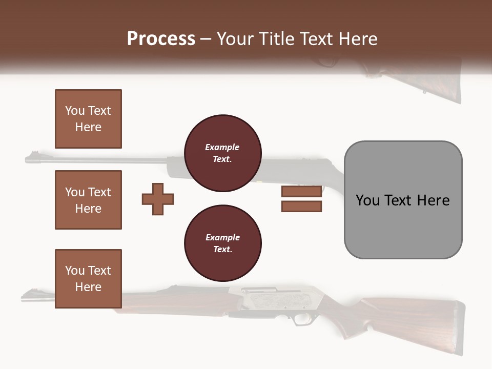 Rifle Weapon PowerPoint Template