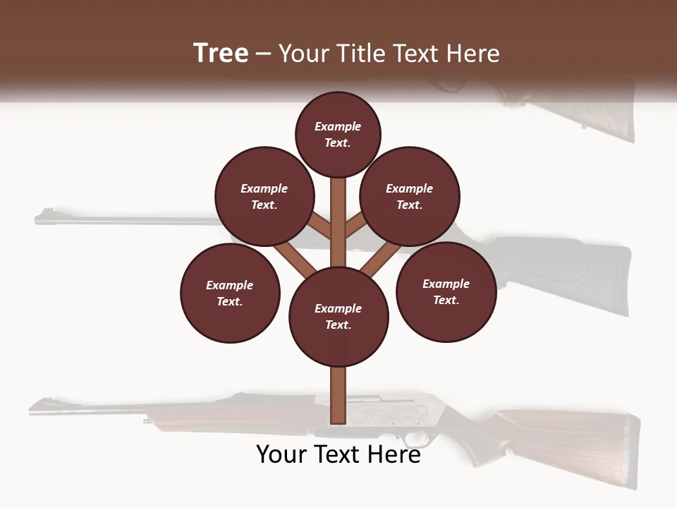 Rifle Weapon PowerPoint Template