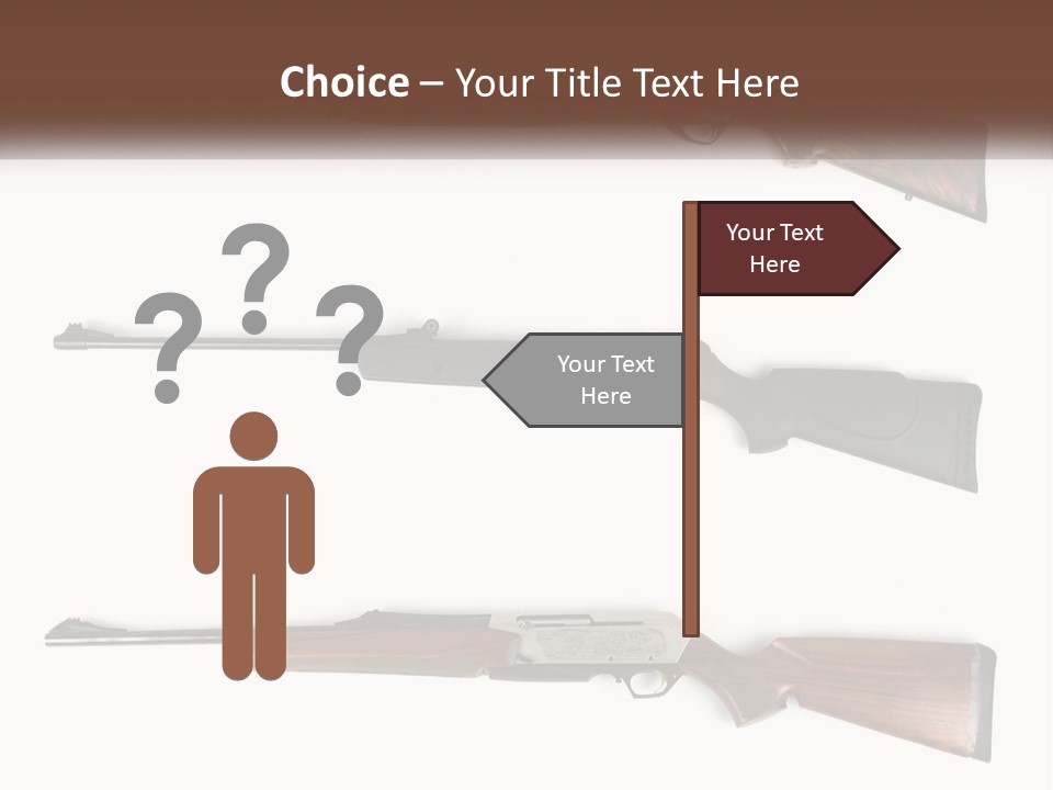 Rifle Weapon PowerPoint Template
