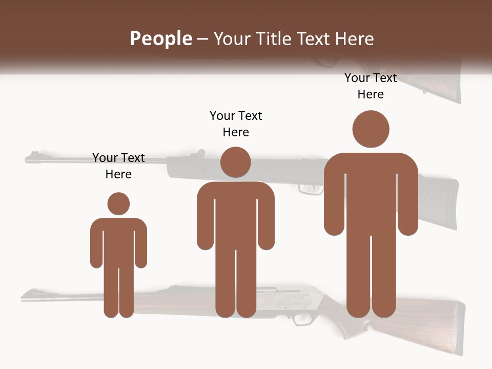 Rifle Weapon PowerPoint Template