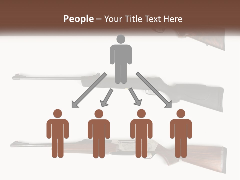 Rifle Weapon PowerPoint Template