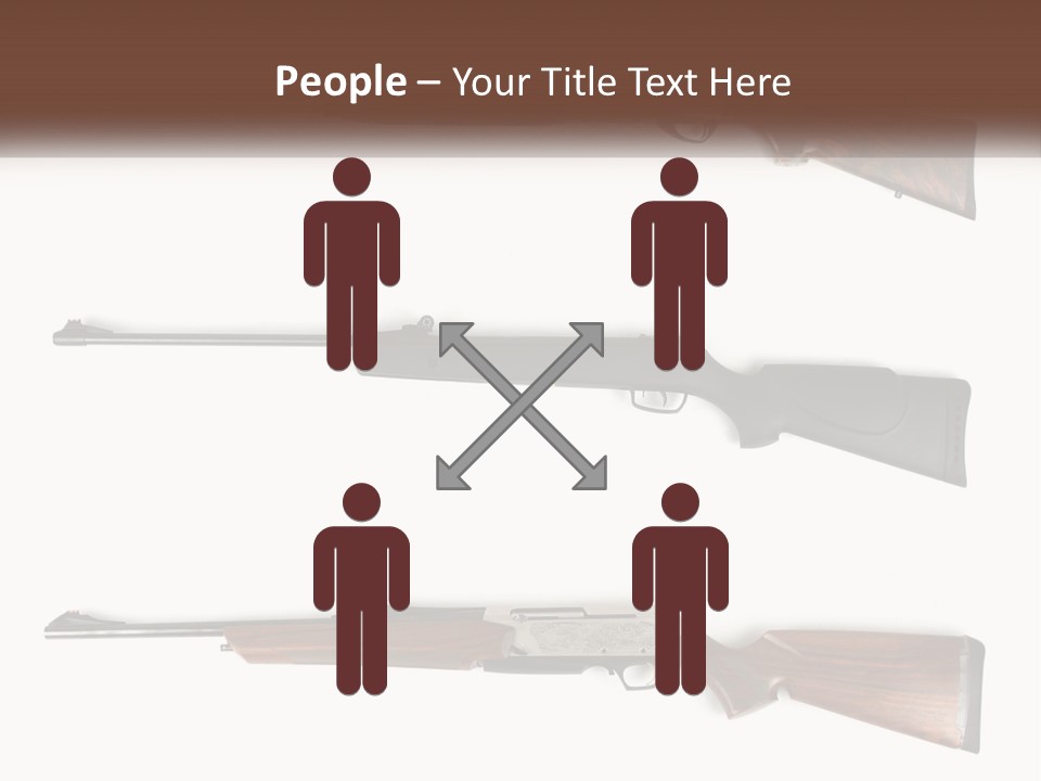 Rifle Weapon PowerPoint Template