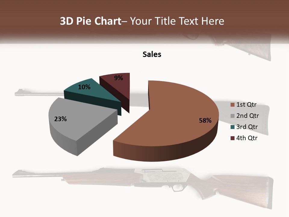 Rifle Weapon PowerPoint Template