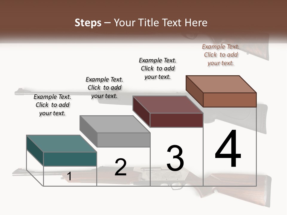 Rifle Weapon PowerPoint Template