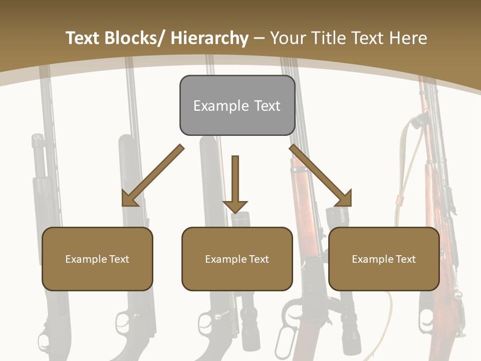Rifle Weapon PowerPoint Template