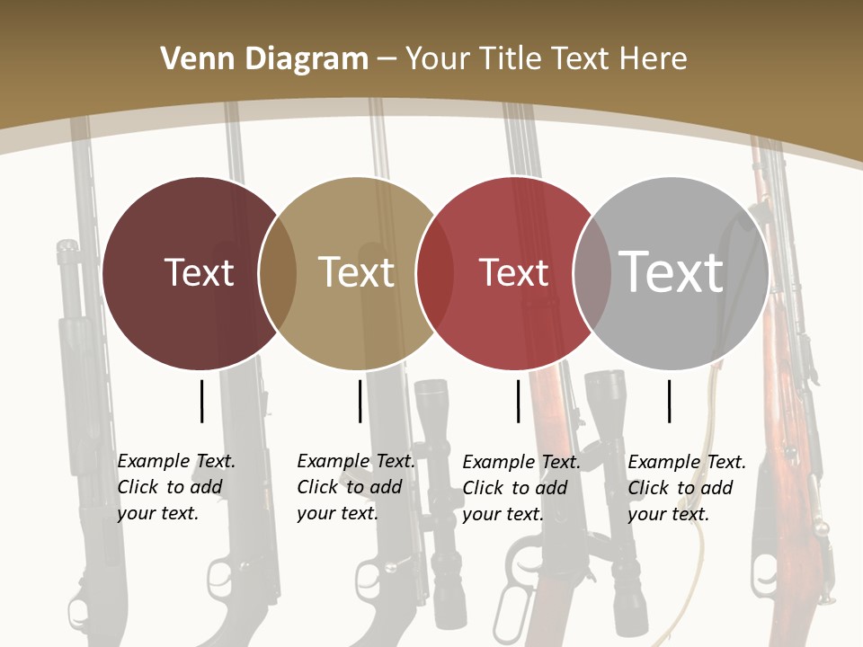 Rifle Weapon PowerPoint Template