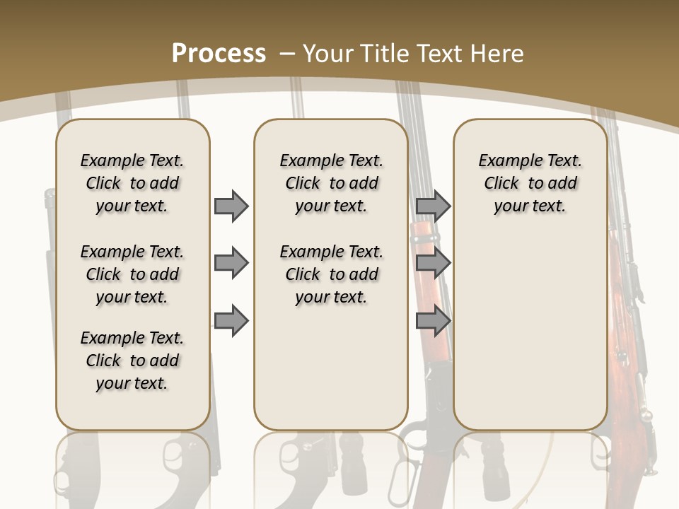 Rifle Weapon PowerPoint Template