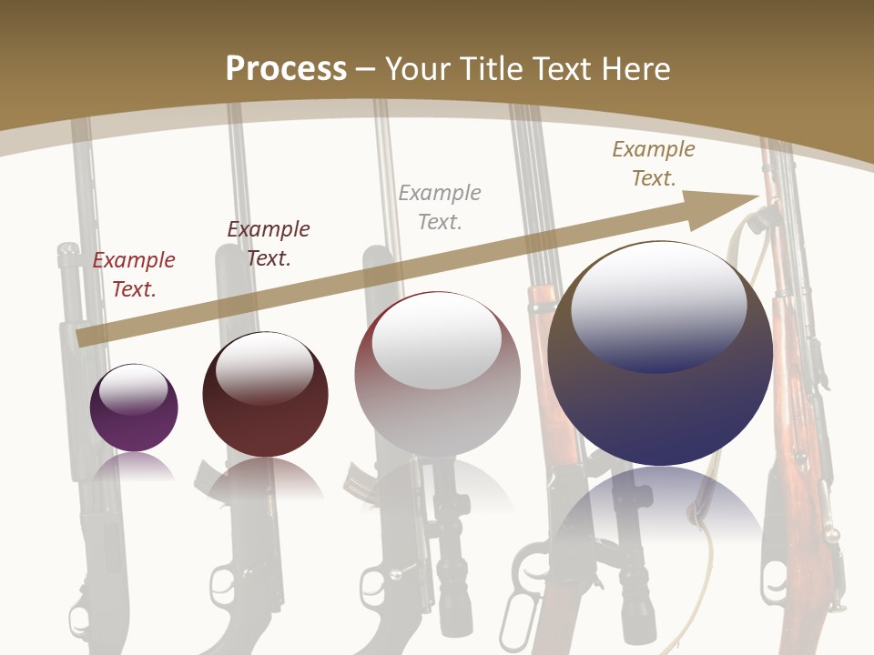 Rifle Weapon PowerPoint Template