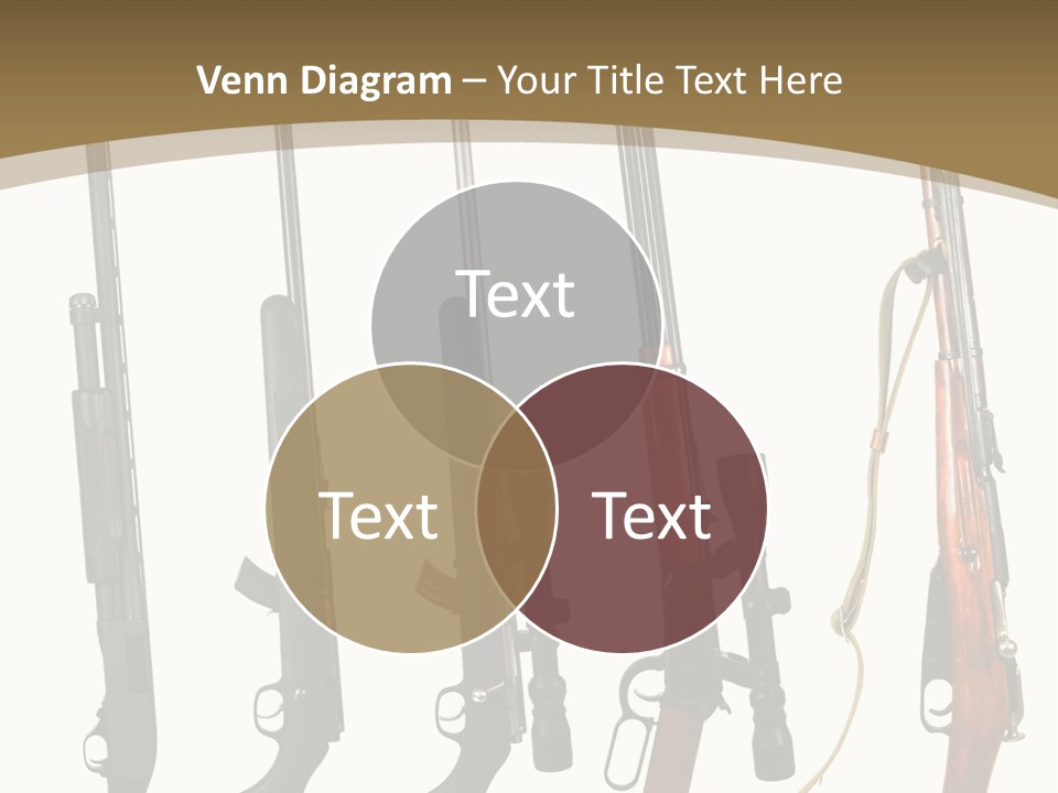 Rifle Weapon PowerPoint Template