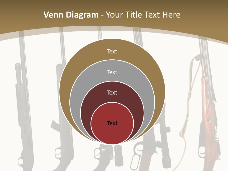 Rifle Weapon PowerPoint Template