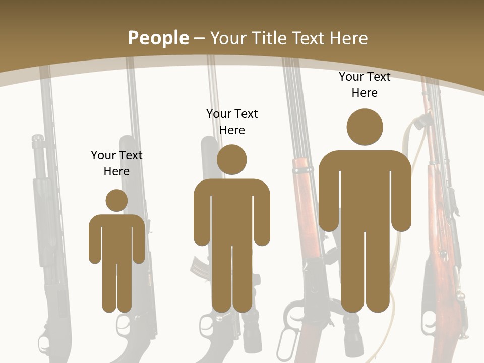Rifle Weapon PowerPoint Template