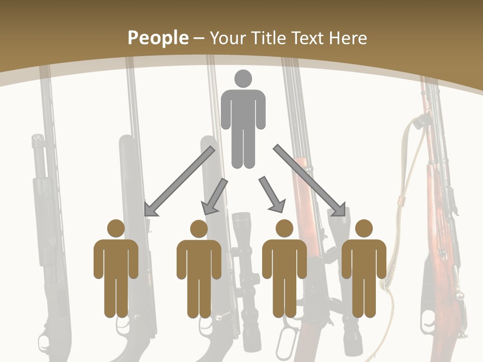 Rifle Weapon PowerPoint Template