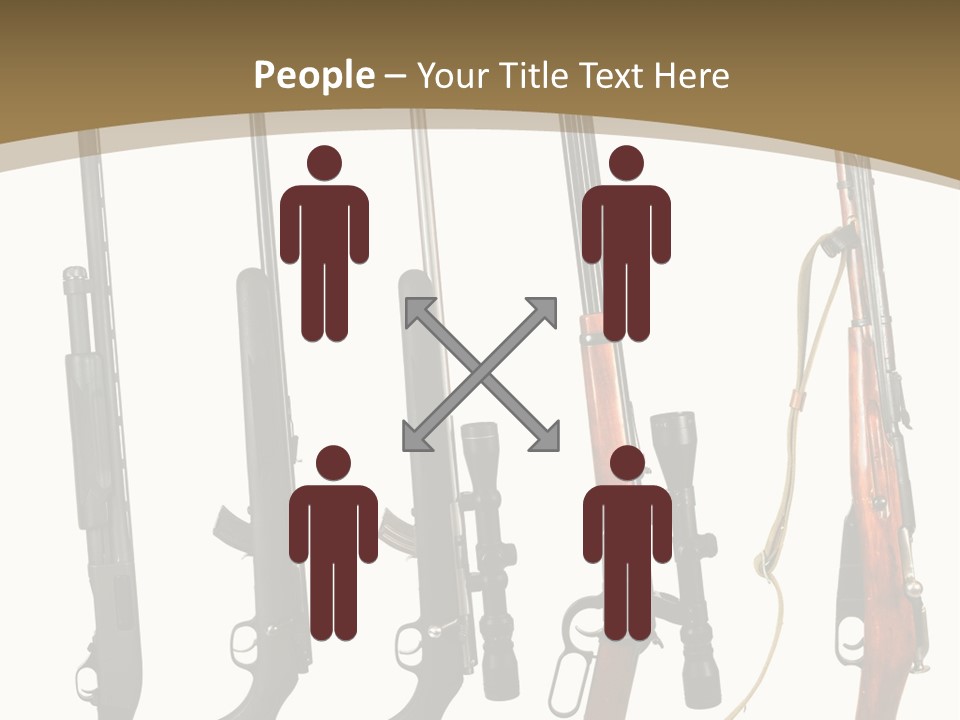 Rifle Weapon PowerPoint Template