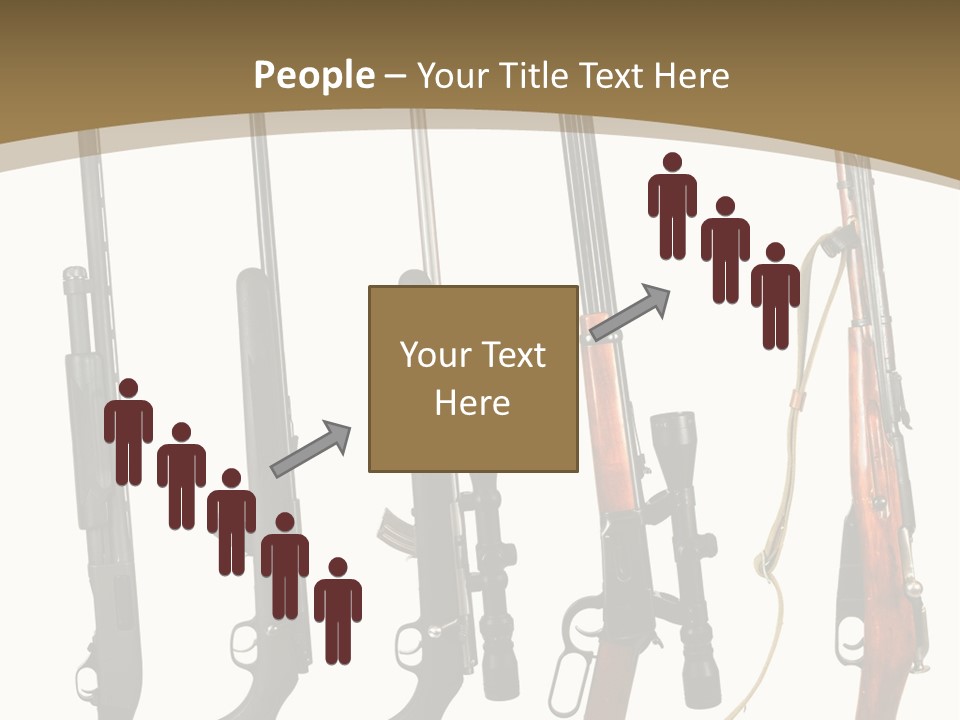 Rifle Weapon PowerPoint Template