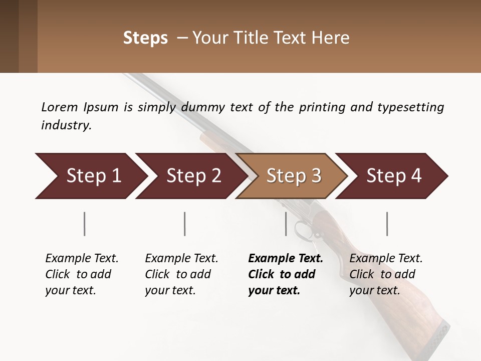 Weapon PowerPoint Template
